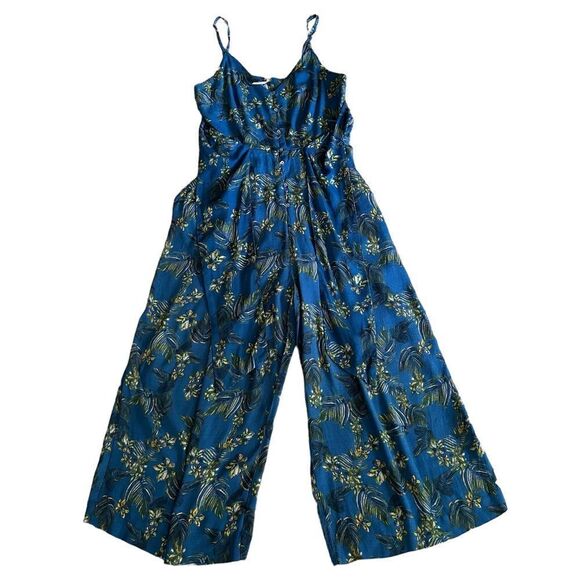 Free People | Floral Jumpsuit with Pockets, Size 2 - Picture 2 of 11